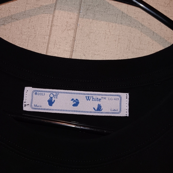 Off-White Off-White SS20 Caravaggio Square print Shirt Size L Semi New - Picture 2 of 6